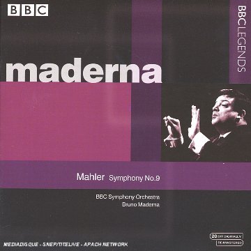 구스타프 말러 교향곡 9번 브루노 마데르나 Gustav Mahler Symphony No.9 Bruno Maderna