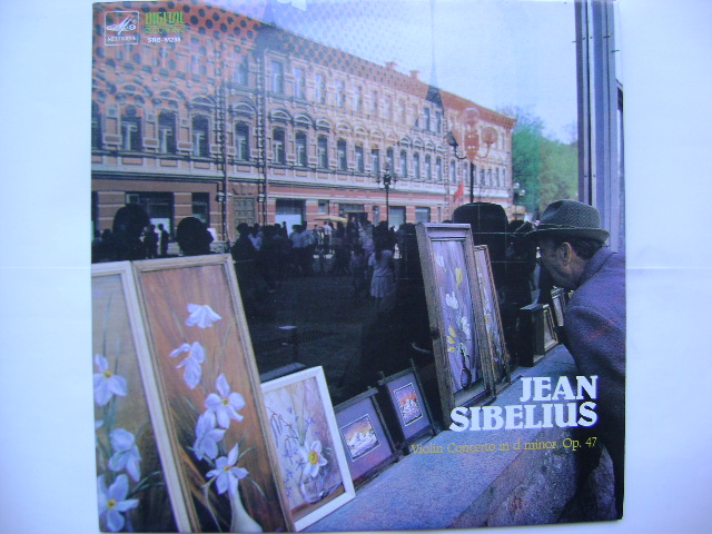 LP(엘피 레코드) 시벨리우스: 바이올린 협주곡 D단조 - 오이스트라흐 / 로제스트벤스키