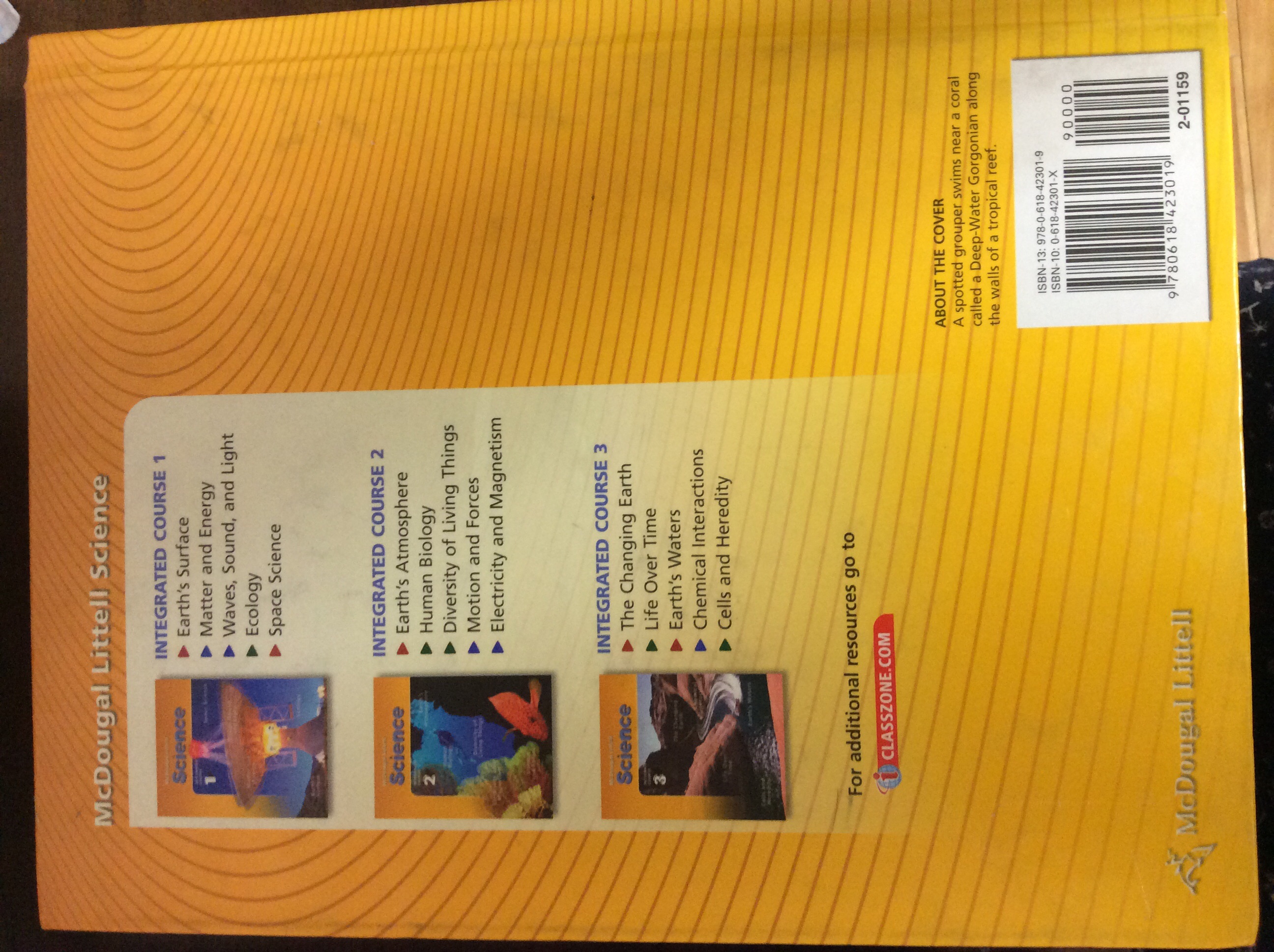 McDougal Littell Middle School Science: Student Edition Course 2 Integrated Course 2 2005