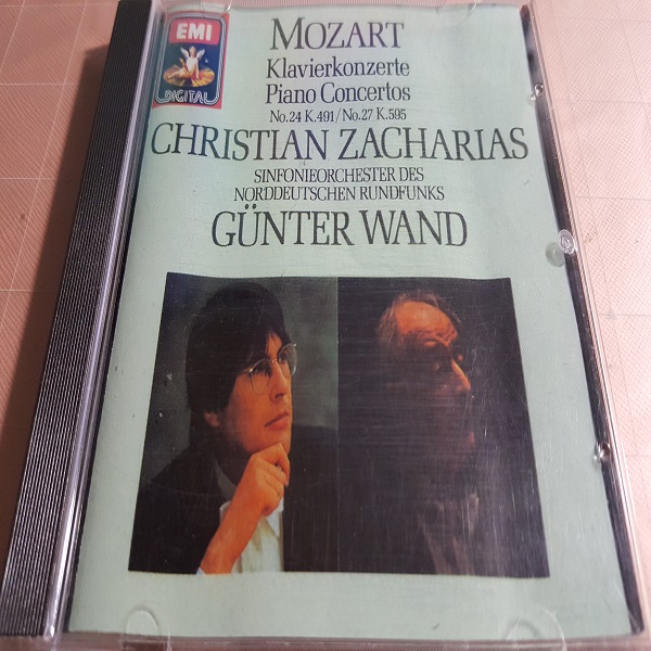 Wolfgang Amadeus Mozart - Piano Concertos No.24 and No.27 Christian Zacharias, Gunterwand
