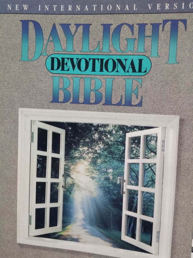 Daylight Devotional Bible: New International Version Paperback October, 1988 Paperback