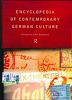 Encyclopedia of Contemporary German Culture (Encyclopedias of Contemporary Culture) (Hardcover)