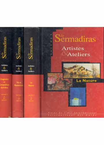 Le Sermadiras - Artistes e Ateliers - 3 Volumes(프랑스 미술 화집)