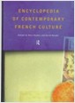 Encyclopedia of Contemporary French Culture (Hardcover)