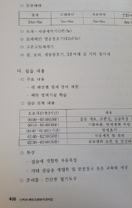 선박의 해양오염방지관리인