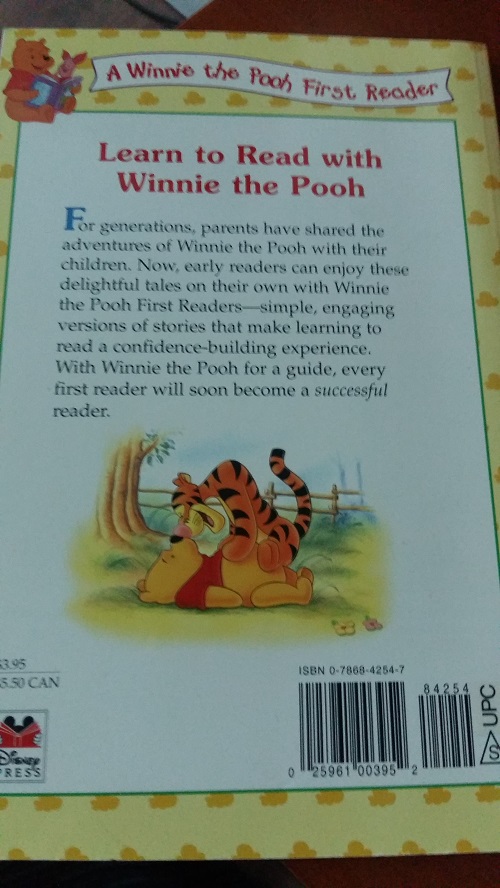 A WINNIE THE POOH FIRST READER ; RABBIT GETS LOST