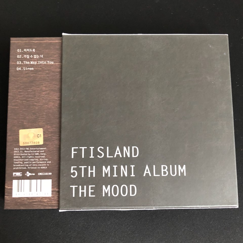 에프티아일랜드 (FTISLAND) - 5th 미니앨범 : The Mood