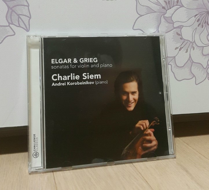 엘가 &amp;amp; 그리그 : 바이올린 소나타 (Elgar &amp;amp; Grieg : Sonatas for Violin &amp;amp; Piano) - Charlie Siem