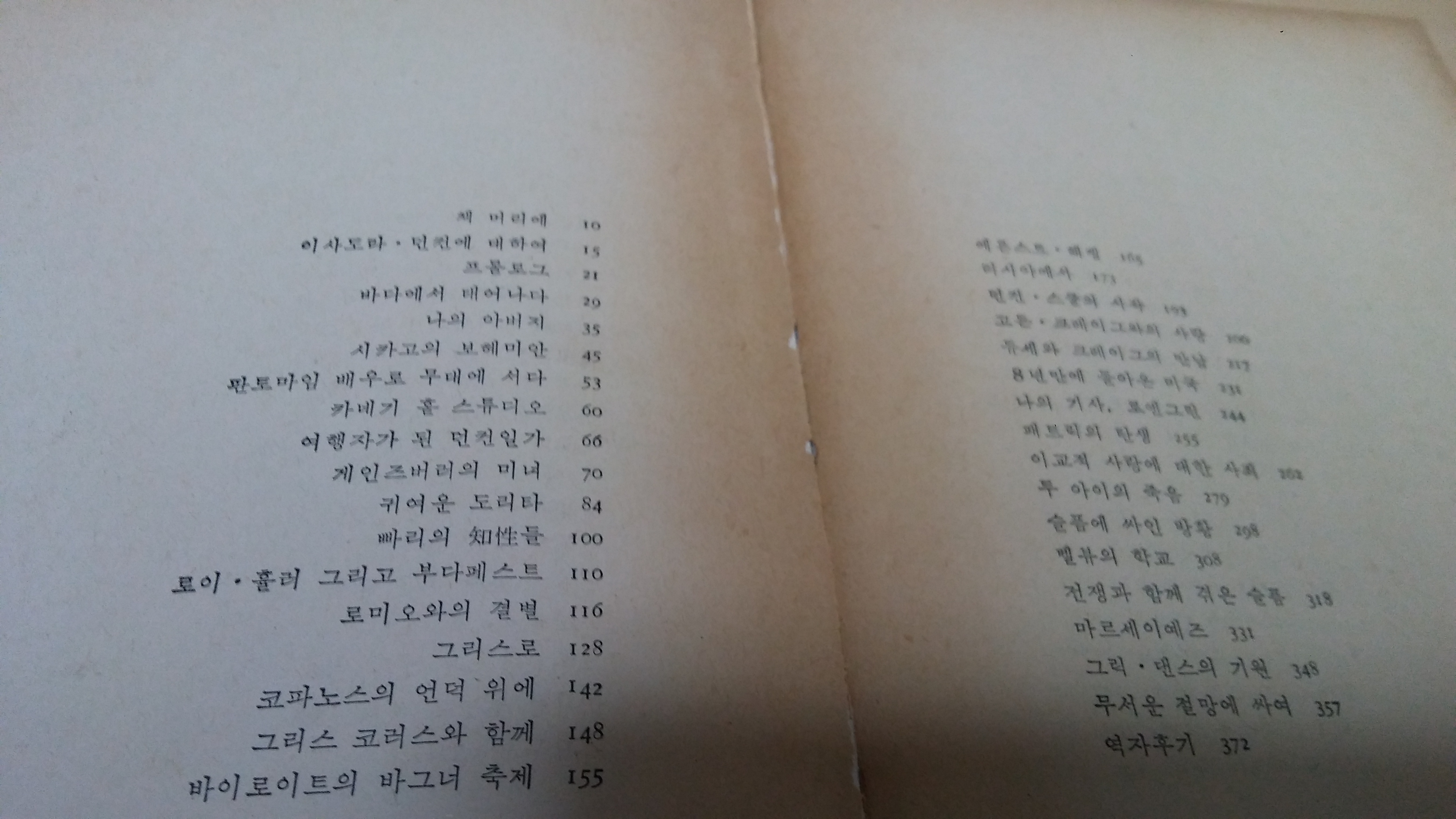 맨발의 이사도라 1978년판