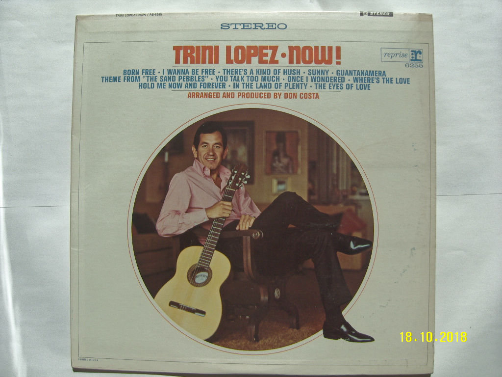 LP(수입) 트리니 로페즈 Trini Lopez: NOW!