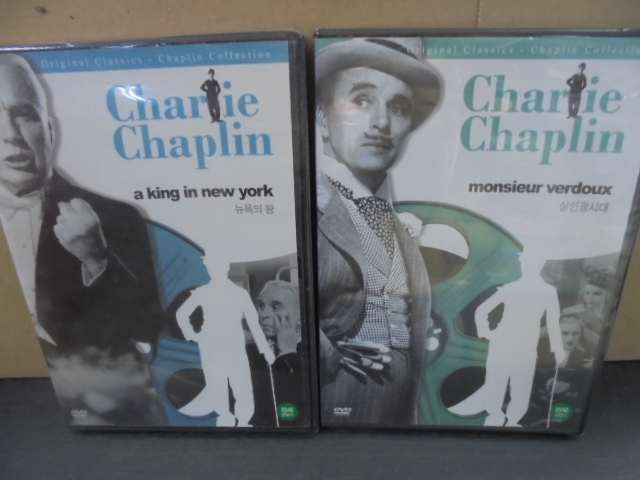 찰리 채플린 (뉴욕의왕,살인광시대,서커스,파리의 여인,라임라이트)5종세트
