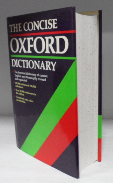 The Concise Oxford Dictionary of Current English