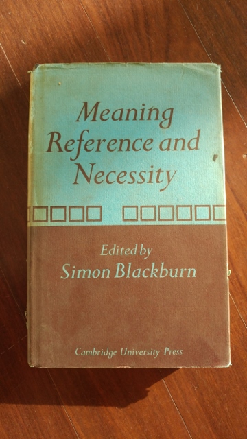 Meaning, Reference and Necessity: New Studies in Semantics