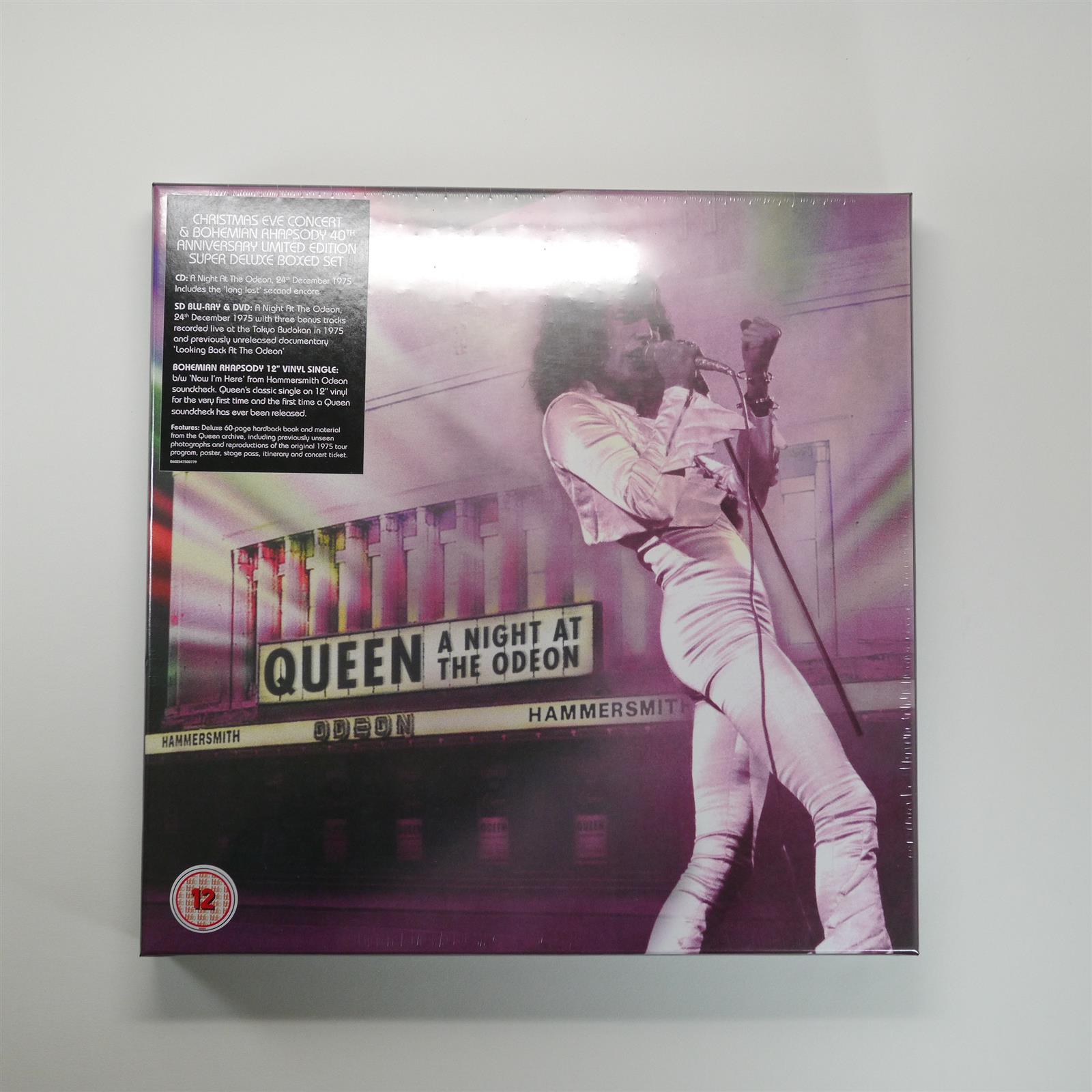 [중고샵] Queen - A Night At the Odeon (Ltd. Ed)(CD+DVD+Blu-ray+12