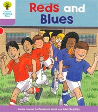 Oxford Reading Tree: Level 1+: First Sentences: Reds and Blu