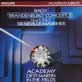 Bach Brandenburg Concertos 1, 2, 3 - Neville Marriner