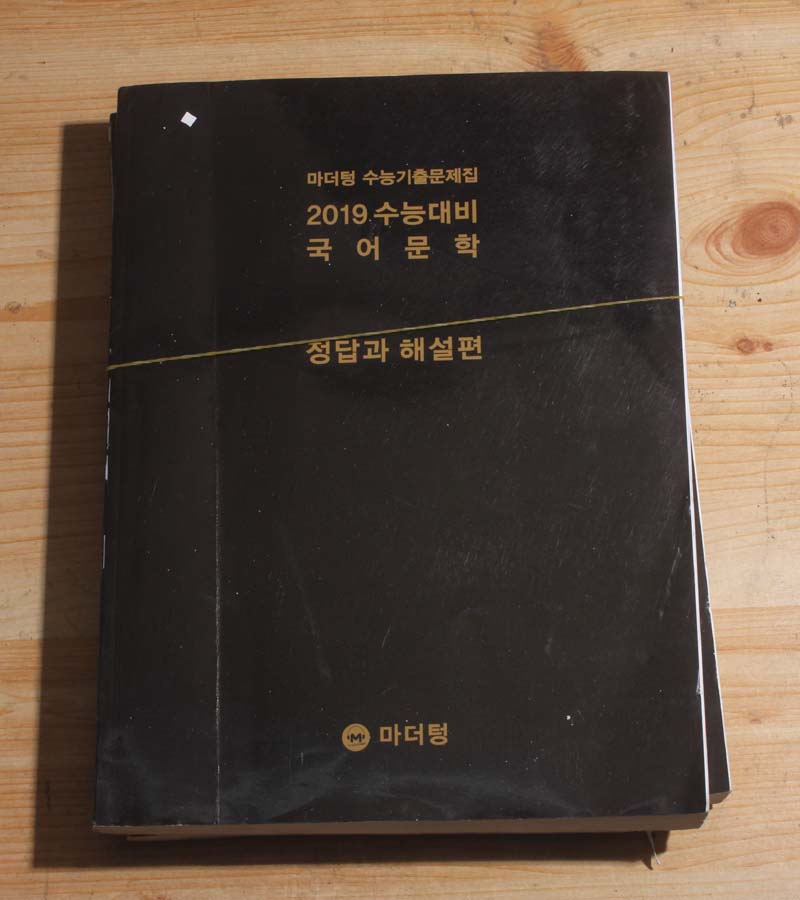 2019 마더텅 수능기출 문제집 수능대비 국어 문학 해설서포함 