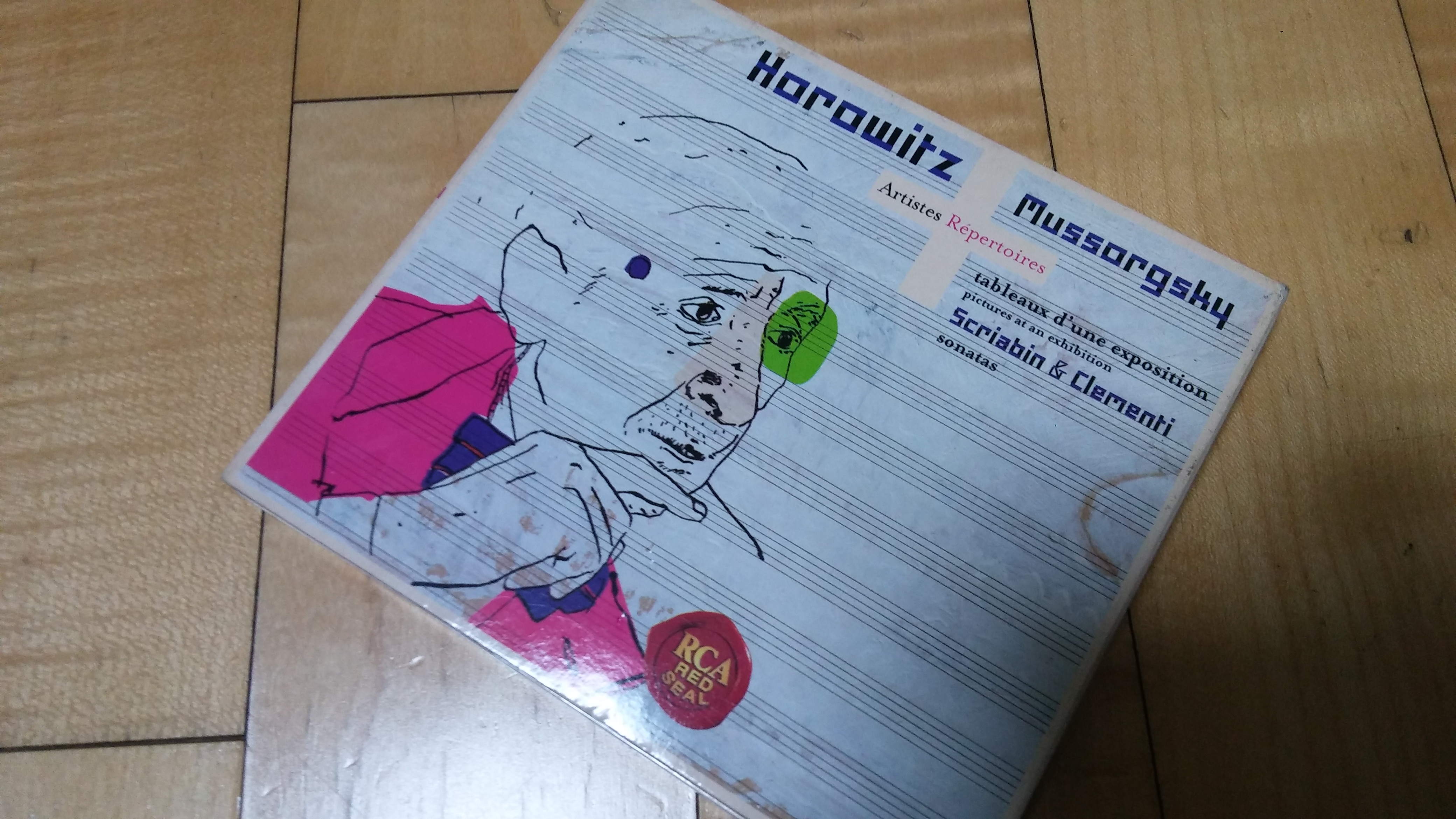 Horowitz Mussorgsky Artistes Repertoires Scriabin &amp Clementi 시디2장