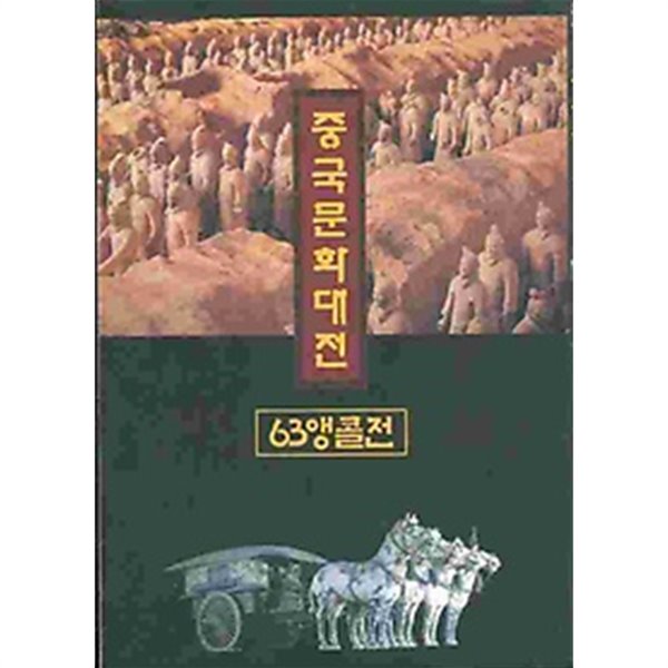 중국문화대전 63 앵콜전 /비봉출판사