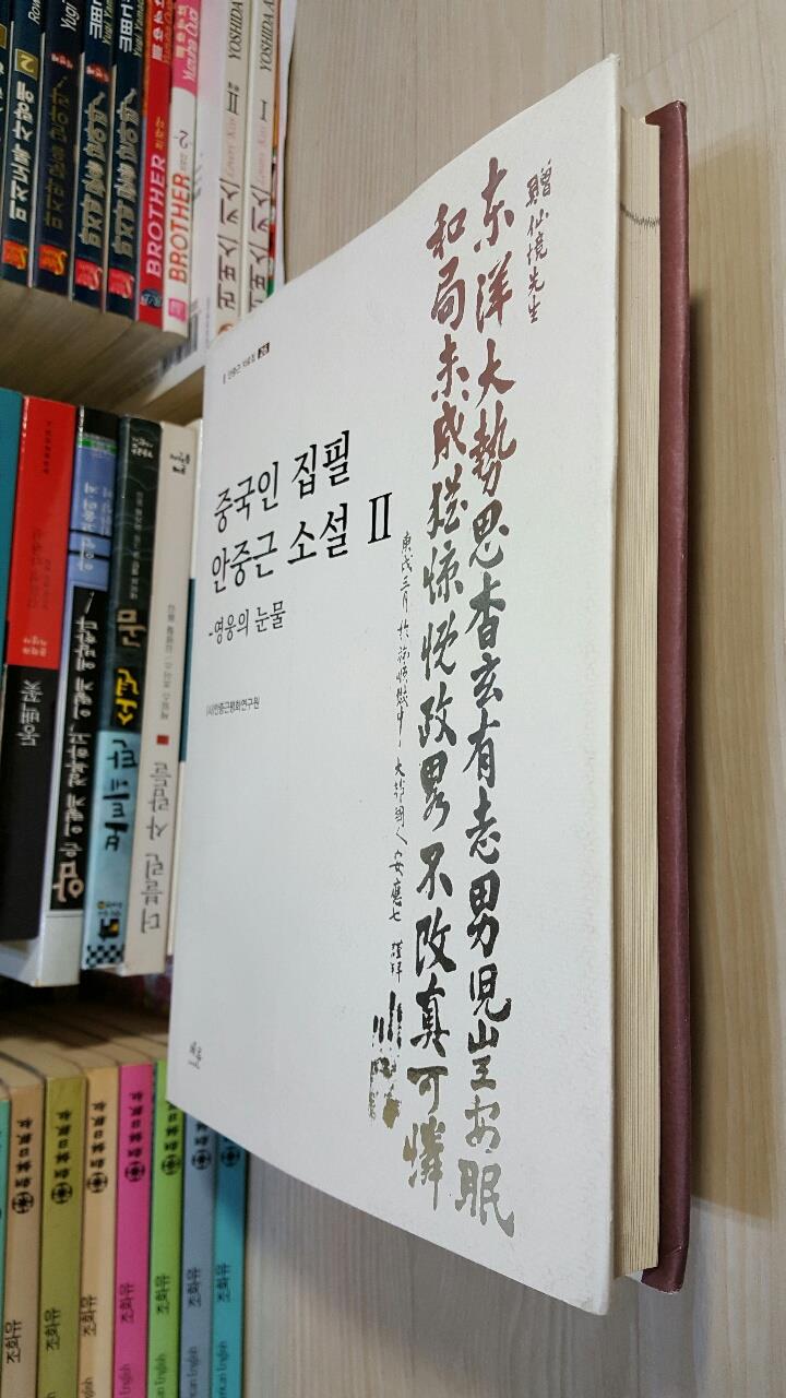 중국인 집필 안중근 소설 2 : 영웅의 눈물 (안중근 자료집 26)