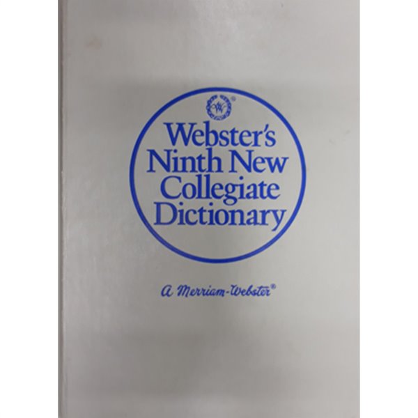 Websters Ninth New Collegiate Dictionary Hardcover