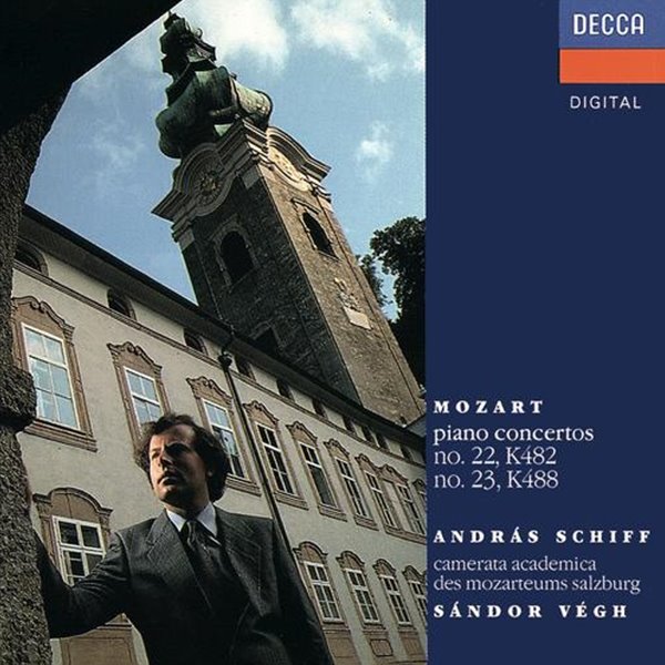 Andras Schiff, Sandor Vegh - Mozart piano concertos no.22 K482, NO.23 K488