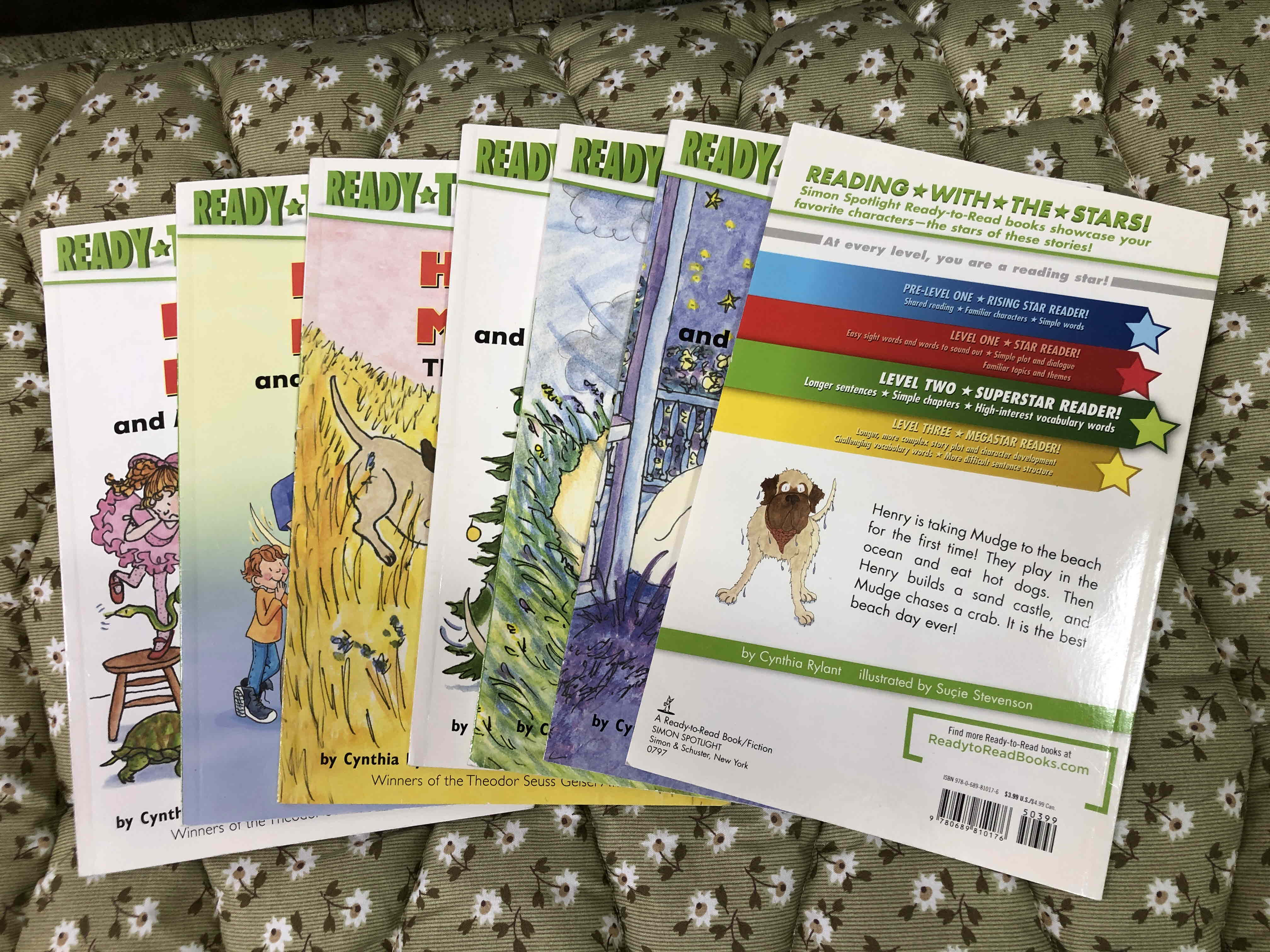LEVEL 2 READY TO READ HENRY AND MUDGE (총7권)