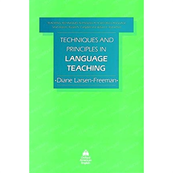 Techniques and Principles in Language Teaching (Teaching techniques: Eng second language)