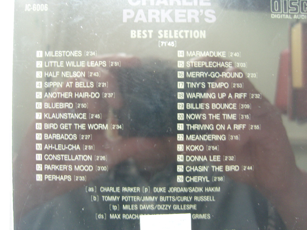 수입 CD / 찰리 파커 Charlie Parker: Best Selection