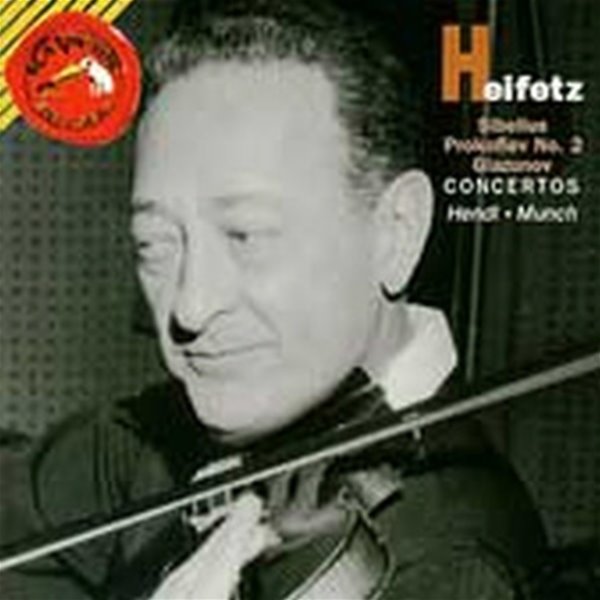 Jascha Heifetz / 시벨리우스, 프로코피에프, 글라주노프 : 바이올린 협주곡집(수입/09026617442)