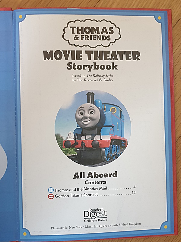 Movie Theater Storybook: Thomas and the Birthday Mail / Gordon Takes a Shortcut (Thomas &amp Friends)