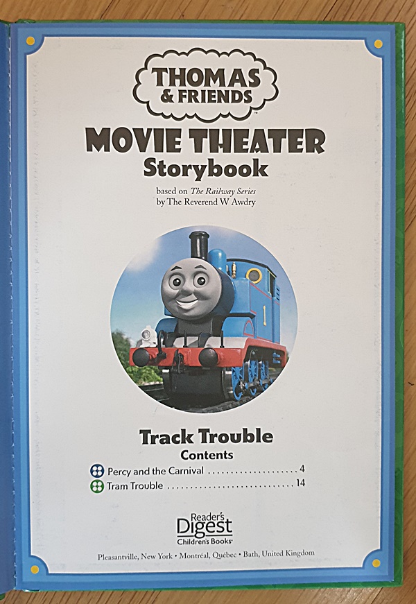 Movie Theater Storybook: Percy and the Canival /Tram Trouble