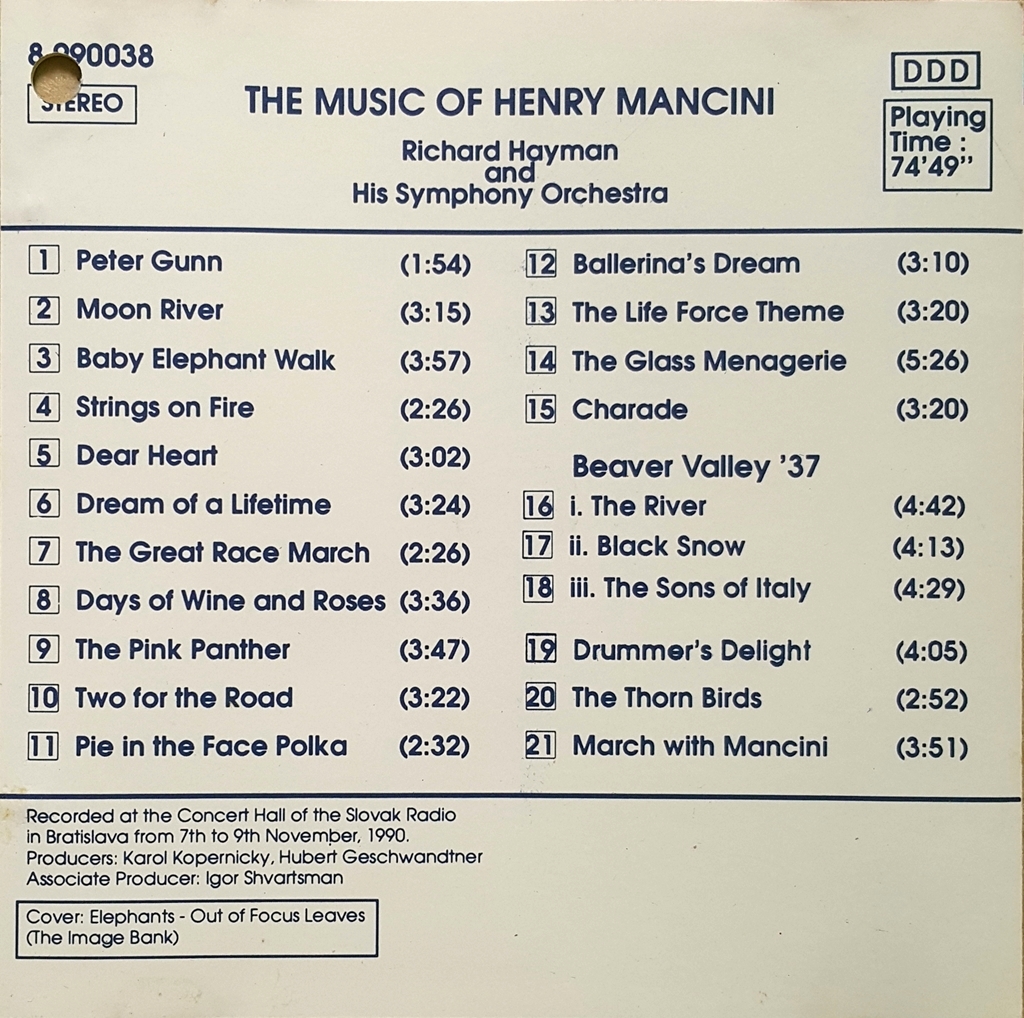 Music of Henry Mancini