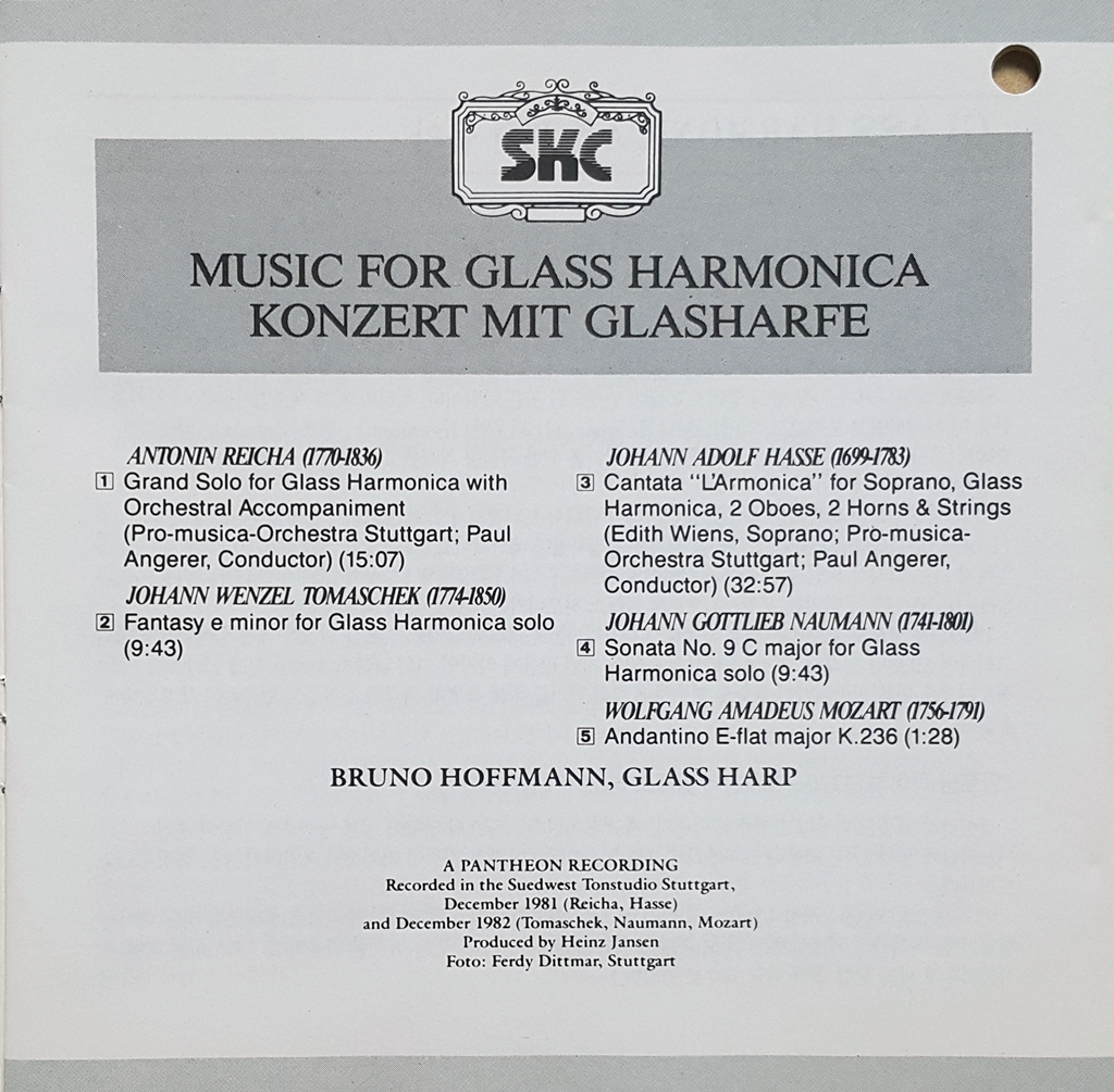 Music for Glass Harmonica