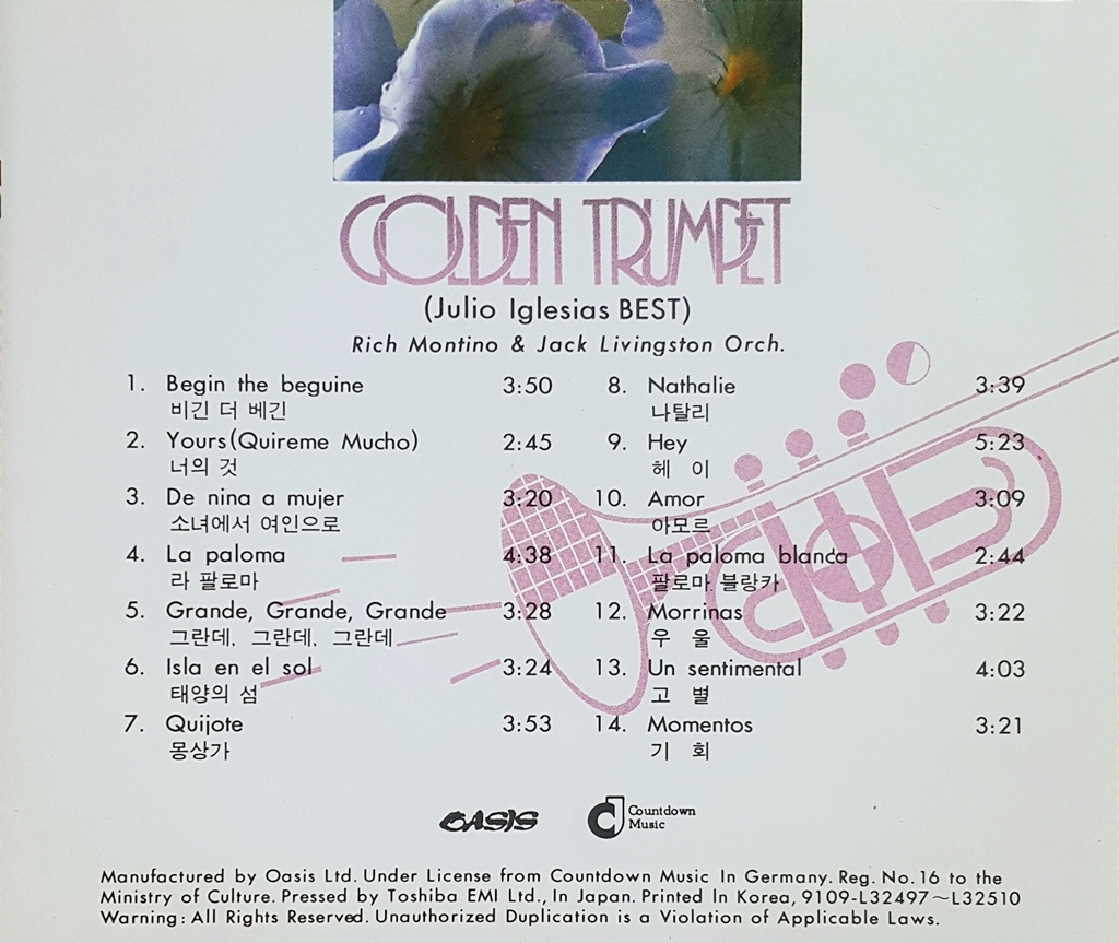 Golden Trumpet - Julio Iglesias BEST
