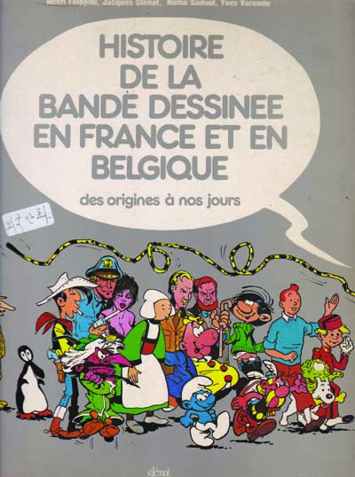 HISTOIRE DE LA BANDE DESSINEE EN FRANCE ET EN BELGIUE-외국 영어로 된 만화