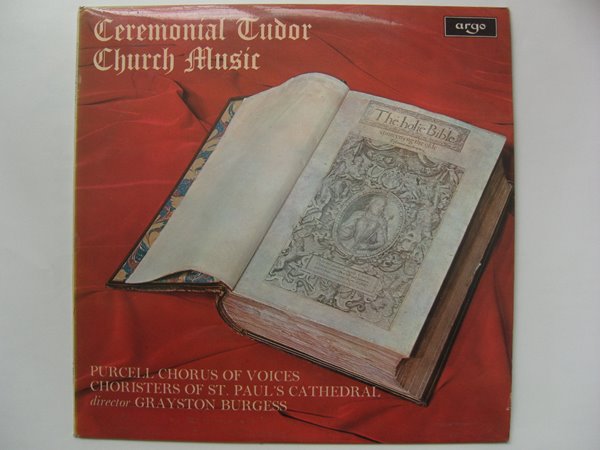LP(수입) Ceremonial Tudor Church Music - Purcell Chorus Of Voices