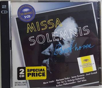 Beethoven Missa Solemnis 장엄 미사 Bohm 2CD
