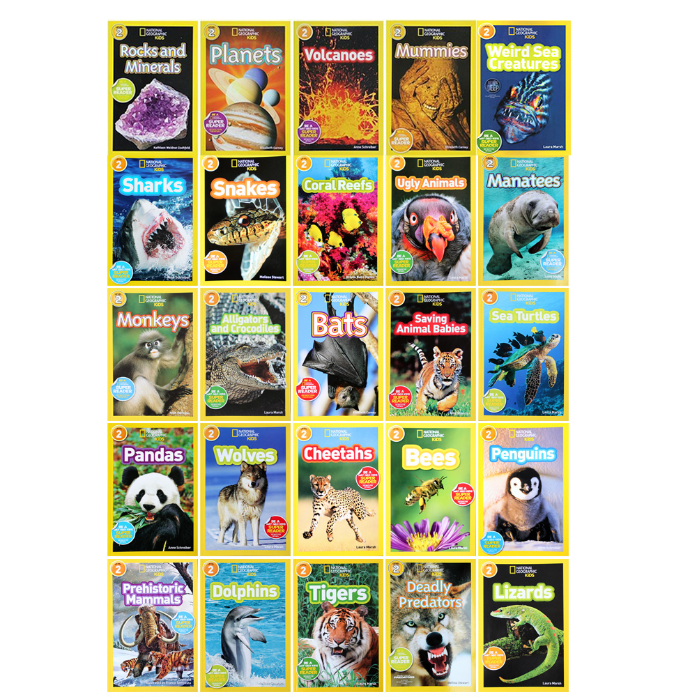 National Geographic Kids 리더스 27종 Package 세트