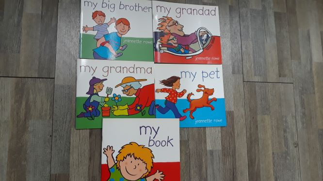 jeannette rowe 5권세트(my grandad,my big brother,my pet, my book,my grandma)