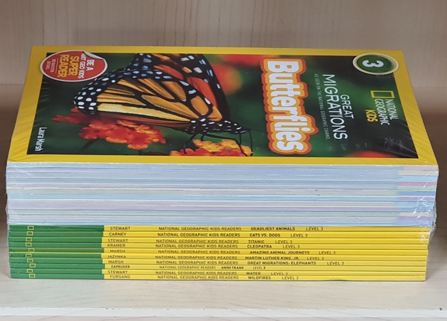 National Geographic Kids 리더스북 3단계 22종 세트 (Paperback)  .....  [ 3단계 Paperback 22권 + 음원파일 22개 ] ..... 미개봉 새상품
