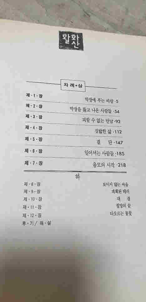 힘찬문예2.봄 우뢰 ,상,