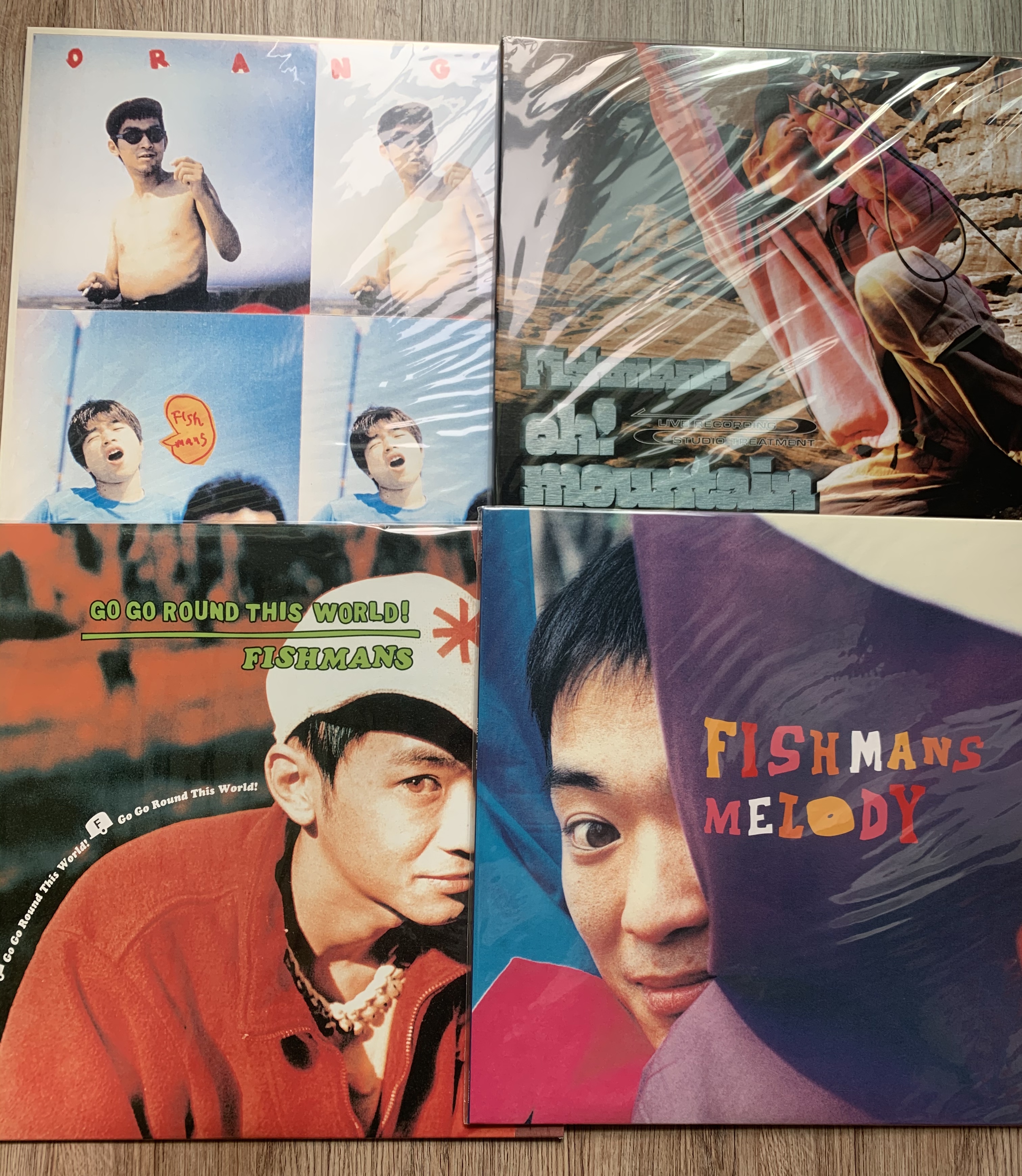 Fishmans / LP] 피쉬만즈 25주년 LP BOX -25주년 GO GO ROUND THIS