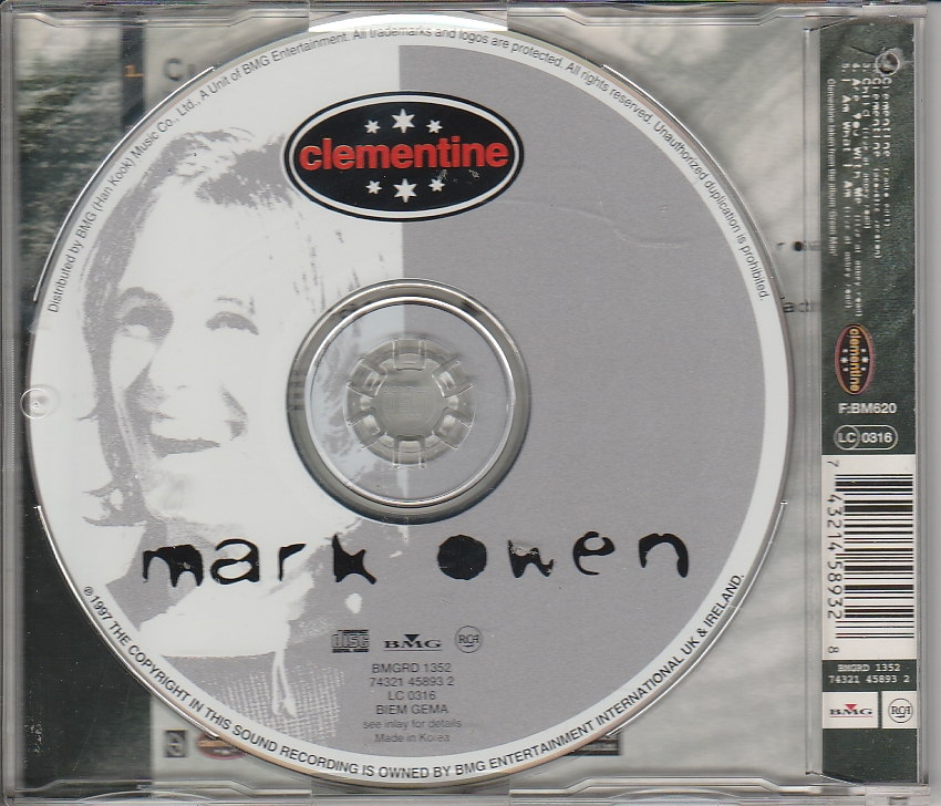 Mark Owen - Clementine(single)