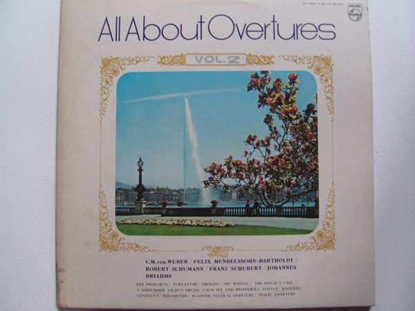 LP(엘피 레코드) 서곡 대전집 2집 All About Overtures Vol.2 - Weber/Mendelssohn/Schuman/Schubert/Brahms(GF 2LP) 