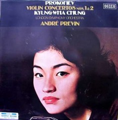 (LP 엘피) 정경화  프로코피에프 바이올린 협주곡 제1번,2번  (PREVIN )