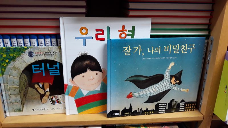 앤서니 브라운 6종(우리형,잘가 나의비밀친구,터널,우리엄마,꿈꾸는윌리,윌리와 악당벌렁코)