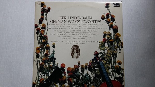 LP(수입) 독일가곡 애창곡 모음집 Der Lindenbaum German Songs Favorites - Various