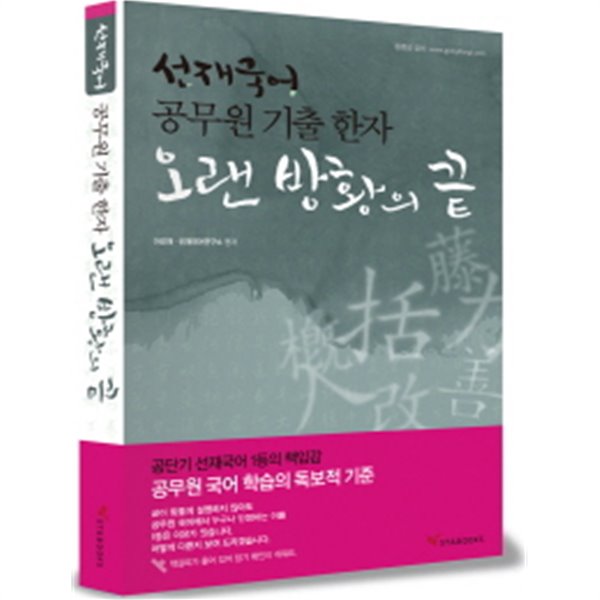 선재국어 공무원 기출한자 오랜 방황의 끝