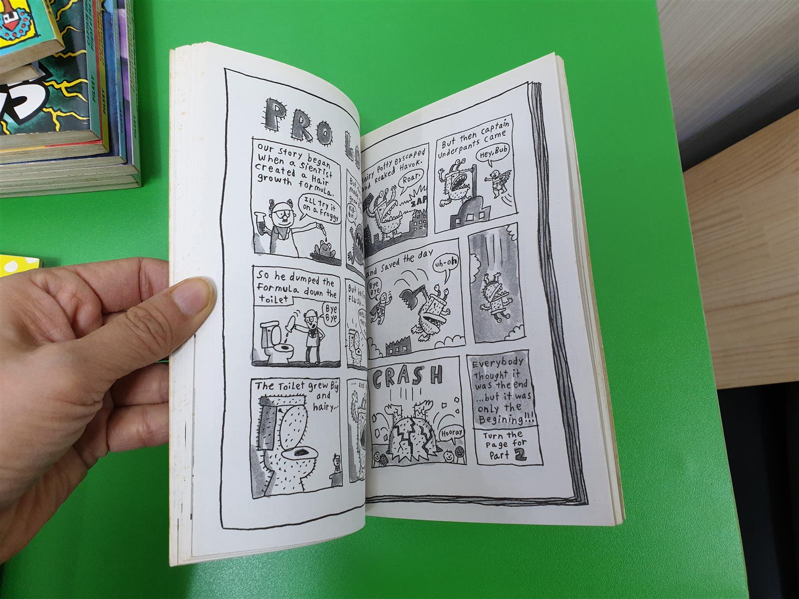 The Gigantic Collection of Captain Underpants (Book #1~11) -- 상세사진 올림